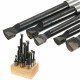 12mm Shank Carbide-Tipped Boring Bar Set - Lathe Tool Flat End Rods 9PCs 