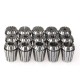 ER25 Collet 15PCS SET Ultra Precision 1/16 3/32 1/8 3/16 7/32 1/4 5/16 11/32 3/8 13/32 7/16 1/2 17/32 9/16 5/8