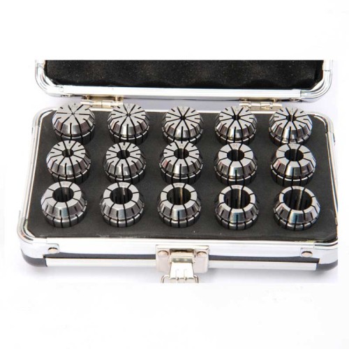 ER25-15PCS(2mm-16mm) Precision Spring Collet  Aluminum alloy box