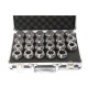 ER40-23PCS(1/8 inch-1 inch） Precision Spring Collet Aluminum alloy box