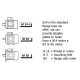 AC Motor TN80A 2 Pole 0,75kW 3000RPM B14 Flange