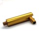 Cnc Custom Special Brass Golden Universal Joint Coupling Lamp Swivel Parts For Lighting 200Pcs