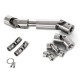 CNC Custom Stainless Steel Steering Single Double Universal U Joint Cardan Drive flexible Shaft Universal Joint coupling 50Pcs