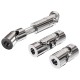 CNC Custom Stainless Steel Steering Single Double Universal U Joint Cardan Drive flexible Shaft Universal Joint coupling 50Pcs