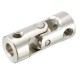 CNC machining parts 4-12MM Double Universal Joint Coupling U Joint 54012 Industrial Gimbal Coupling Universal Joint