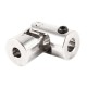 CNC machining parts 4-12MM Double Universal Joint Coupling U Joint 54012 Industrial Gimbal Coupling Universal Joint