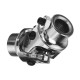 Custom heavy duty 303 stainless steel 6mm 8mm 10mm 12mm Steering Universal Joint Single or Double Cardan Universal Joint