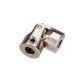 High Precision Standard And Custom Stainless Steel Single and Double Universal Joint Shaft Coupling 200Pcs