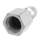 1/4 Inch Socoje F Quick Release Adapter Connector for Pressure Washer Spray Gun 1pc