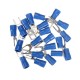 Heat Shrink Socoje Blue Wiring Crimp Butt Fork Terminals Connectors 20pcs