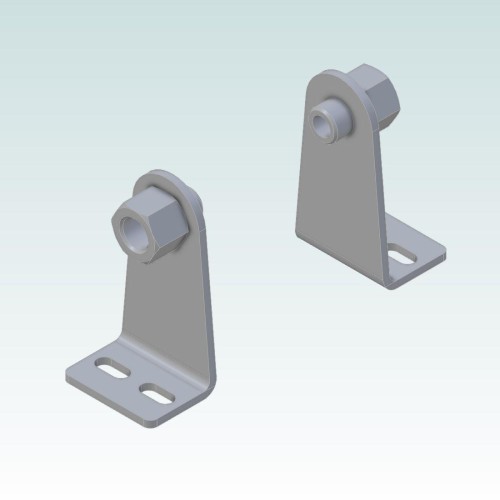 Pneumatic Manifold 1/8‘‘ Bracket set H=60