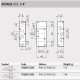 7020011200 5/2 1/4‘‘ Pneumatic Valve, BIstable (Pneumatically operated)