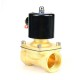 12V 24V 220V 2w-025-8 Socoje Normally Closed Brass  High Pressure 2 Ways Oil Valve Water Solenoid Valve 1pc