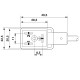 Actuator cable - SAC-3P- 1,5-PUR/BI-1L-R-ES - 1401340