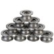 10pcs 624ZZ 4x13x7mm HCS U Groove Sealed Ball Bearings Guide Pulley Ball Bearing