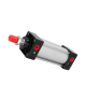 supply SC100 series aluminum  pneumatic cylinder double action piston  air cylinder