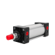 Supply SC63 Series Pneumatic Cylinder Air Cylinder Double Action Piston Aluminum Engine Silver Paper Case Provided ISO