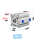 SDA20 Series  Air Compact Cylinder Single Rod Double Action Multi type Air Cylinder Pneumatic machine