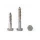 ASME 18.2.1 3/8-Inch x 1-1/4 Hex Head Lag Screw (Hexagonal Wood Screw)