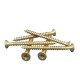 DIN 7982 Countersunk Head Phillips Recessed Self-Tapping Screw - Carbon Steel, SS304/316, Yellow Chipboard Screw