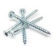 DIN 571 Zinc Plated Self-Tapping Hex Head Lag Wood Screws - 3/8" x 1-1/4"