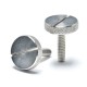 Large Cheese Head Thumb Screws - DIN 653 Stainless Steel 304/316 Slotted and Diamond Knurled