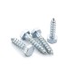 Blue White Zinc Plated DIN 571 Hex Head Lag Screws - 6x40mm for Wood Projects