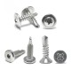 Hex Washer Pan CSK Head Patta Drywall Screw - Self-Drilling Stainless Steel Machine Screws