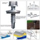 Hex Washer Pan CSK Head Patta Drywall Screw - Self-Drilling Stainless Steel Machine Screws