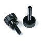 Diamond Knurled Cheese Head with Hollow Collar Thumb Screws - High Quality Resistant to Rust Aluminum