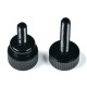 Diamond Knurled Cheese Head with Hollow Collar Thumb Screws - High Quality Resistant to Rust Aluminum