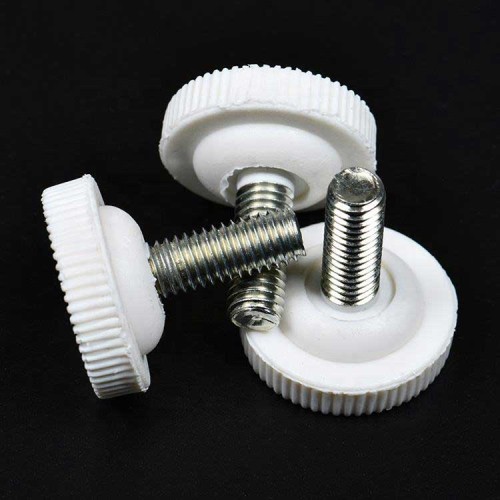 High Quality Steel/Plastic Knurling Head with Shoulder Thumb Screws