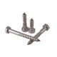 1/2" x 2" Stainless Steel Hex Head Lag Screws - High-Quality Hexagonal Lag Screws for Wood Projects