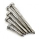 1/2" x 2" Stainless Steel Hex Head Lag Screws - High-Quality Hexagonal Lag Screws for Wood Projects