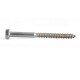 1/2" x 2" Stainless Steel Hex Head Lag Screws - High-Quality Hexagonal Lag Screws for Wood Projects