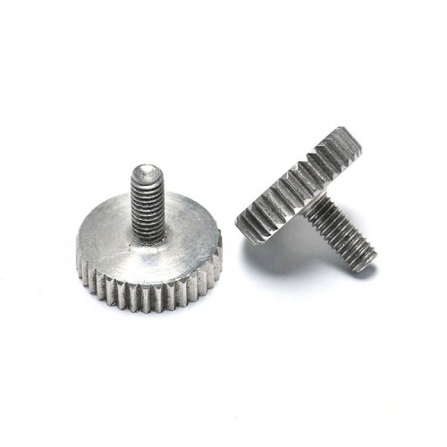 Straight Knurled Cheese Head Thumb Screws - M1-M10 SS304/316 Resistant to Rust