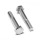 DIN933 Half Thread Nylon Structural Hex Bolt - M2/M4/M5/M6/M8, SS304 Galvanized, Grade 4.8