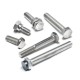 DIN933 Half Thread Nylon Structural Hex Bolt - M2/M4/M5/M6/M8, SS304 Galvanized, Grade 4.8