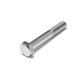 DIN933 Half Thread Nylon Structural Hex Bolt - M2/M4/M5/M6/M8, SS304 Galvanized, Grade 4.8