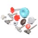 Six Lobe Flower Head Thumb Screws - M4-M16 Steel/Plastic