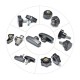 Flat Head Thumb Screws - Quick Install Steel M4-M8 Plastic