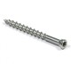 DIN571 Hex Head Wood Screws - M4x25mm / 14x1.5 inch A2/A4 Stainless Steel Deck Screws