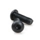 Black Oxide Hexagon Button Head Socket Screw - SS304/316 Stainless Steel