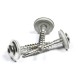 Pozidriv Oval CSK Head Spengler Screw - Stainless Steel A2 with Bonded Sealing Washer 4.5/5.5/6/8 mm, 15mm/20mm