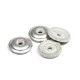 Pozidriv Oval CSK Head Spengler Screw - Stainless Steel A2 with Bonded Sealing Washer 4.5/5.5/6/8 mm, 15mm/20mm