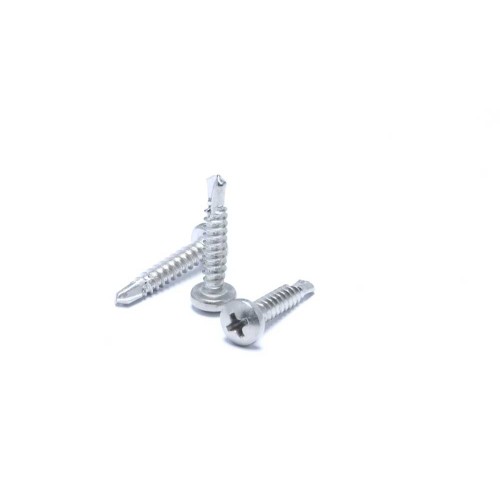 Cross Recessed Pan Framing Head Teks Self-Drilling Tapping Screw - Stainless Steel and Carbon Steel