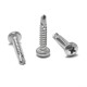 Cross Recessed Pan Framing Head Teks Self-Drilling Tapping Screw - Stainless Steel and Carbon Steel