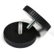 Flat Head Thumb Screws - Steel Quick Install Plastic Knurling