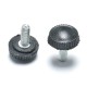 High Quality Plastic Straight Knurled Binding Head Thumb Screws