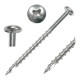 Coarse Thread Phillips Pan Head Wood Decking Screws - SS304 with Cutting Point